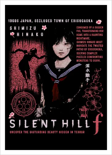 Silent f hill shirt, Horror game Unisex