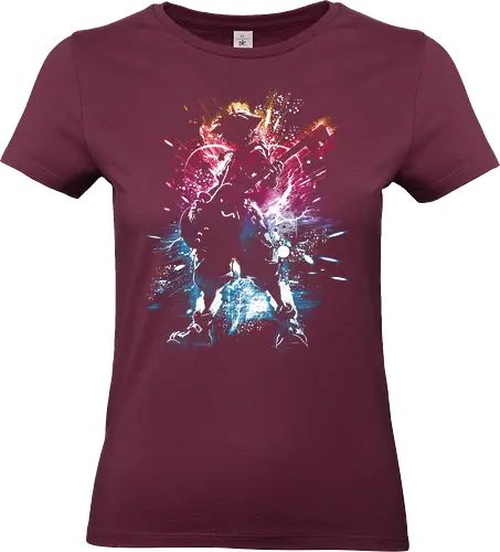 Kingdom rocks rainbow version - Kingdom, sora, gaming, video game, gamers, music, heavy metal - Standard T-Shirt (Women)
