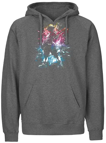 Kingdom rocks rainbow version - Kingdom, sora, gaming, video game, gamers, music, heavy metal - Fairtrade Hoodie