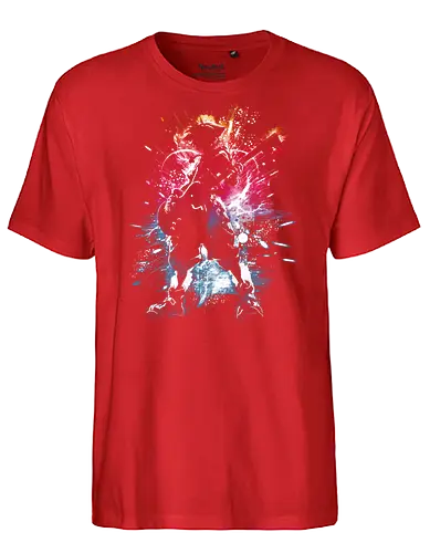 Kingdom rocks rainbow version - Kingdom, sora, gaming, video game, gamers, music, heavy metal - Fairtrade T-Shirt