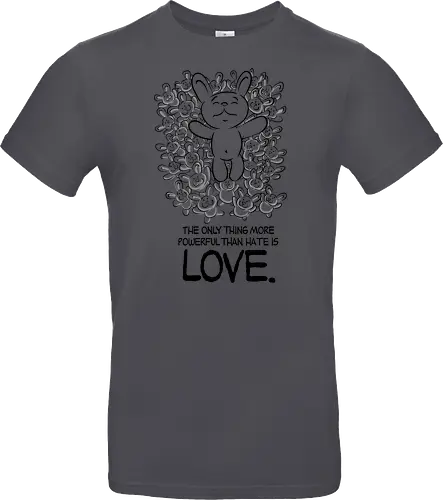 The only thing more powerful than hate is love.