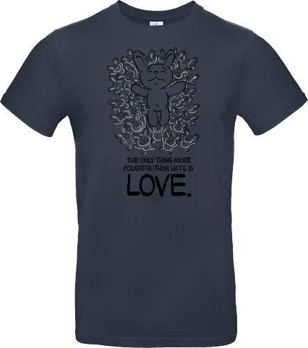 The only thing more powerful than hate is love.