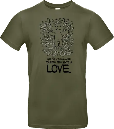 The only thing more powerful than hate is love.