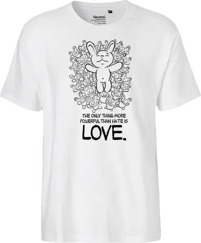 The only thing more powerful than hate is love.