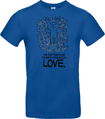 The only thing more powerful than hate is love.