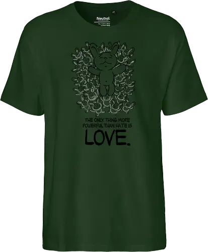 The only thing more powerful than hate is love.