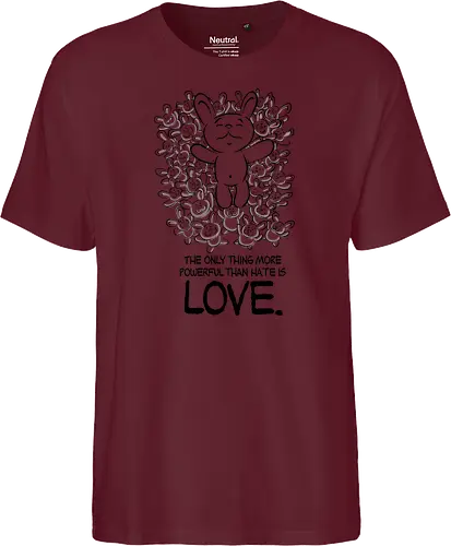 The only thing more powerful than hate is love.