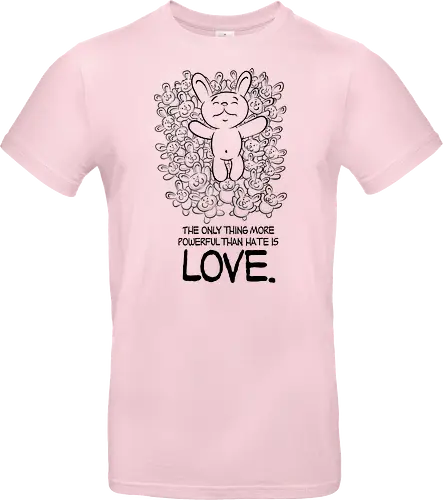 The only thing more powerful than hate is love.