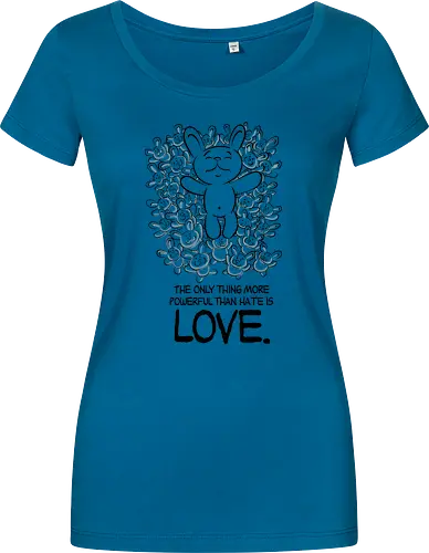 The only thing more powerful than hate is love.