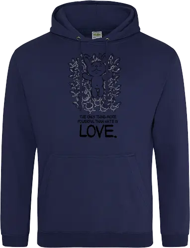 The only thing more powerful than hate is love.