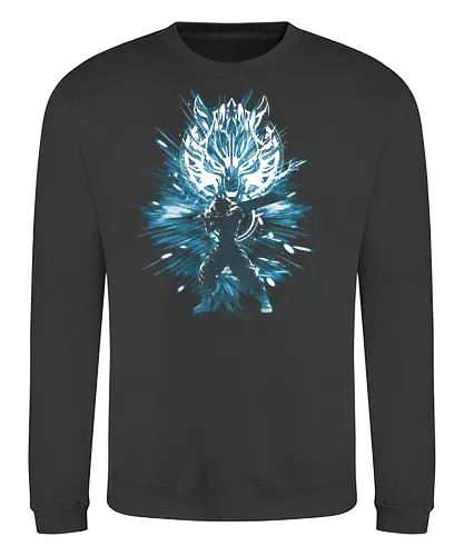 Cloud storm - Final, gaming, video game, Cloud, warrior, pop culture, Fenrir - Sweatshirt