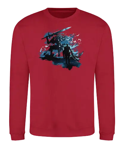 Soulslike - Einsamer Ritter Dunkle Fantasy - Soulslike, rpg - Sweatshirt