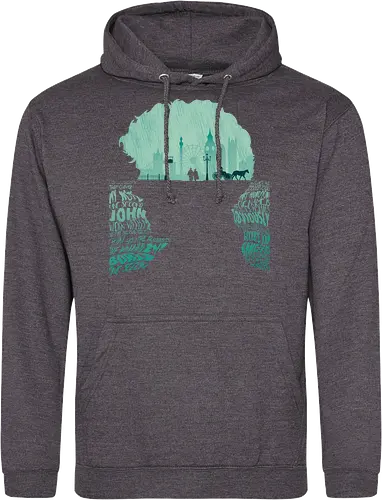 Sherlock BBC - London Silhouette 221B Baker Street