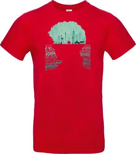 Sherlock BBC - London Silhouette 221B Baker Street