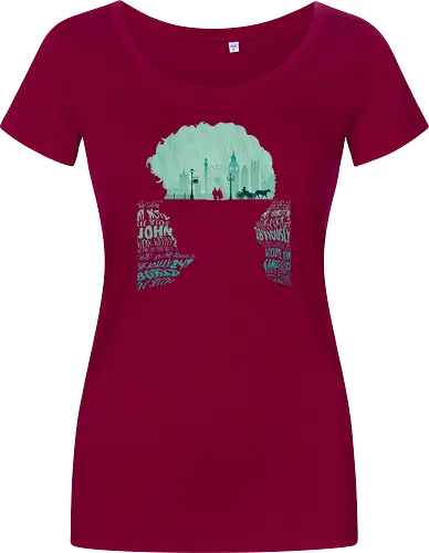 Sherlock BBC - London Silhouette 221B Baker Street