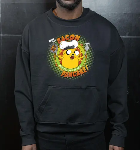 Cartoon - Jake Bacon Pancakes Koch