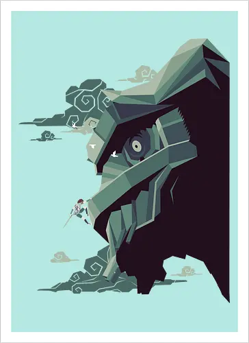 Shadow of the Colossus - Wander vs Epischer Koloss