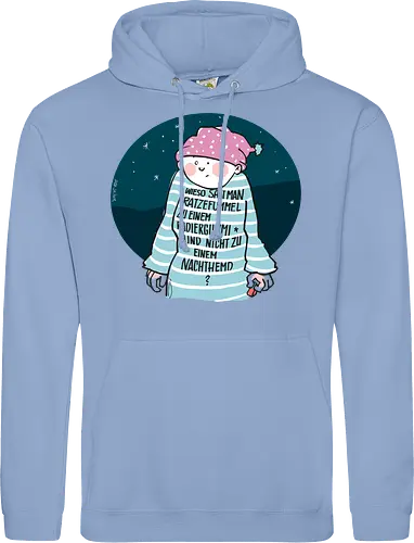 Ratzefummel - Ringelpulliweisheit, Ringelpulli, Spruch, Weisheit, Lebensweisheit, handgezeichnet, Augeanhirn - Standard Hoodie