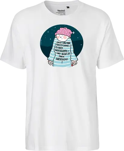 Ratzefummel - Ringelpulliweisheit, Ringelpulli, Spruch, Weisheit, Lebensweisheit, handgezeichnet, Augeanhirn - Fairtrade T-Shirt
