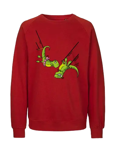 Acrobats - Acrobats, Circus, T-Rex, Dinosaurs - Fairtrade Sweatshirt