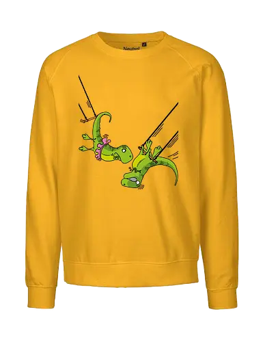 Acrobats - Acrobats, Circus, T-Rex, Dinosaurs - Fairtrade Sweatshirt