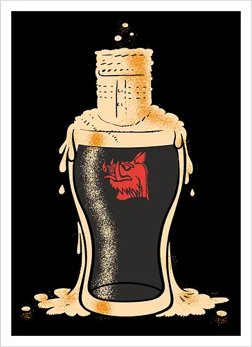 Black Knight Pub House Beer