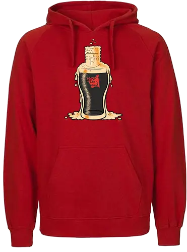 Black Knight Pub House Beer - Beer, Monty Python, The Black Knight, Pub - Fairtrade Hoodie