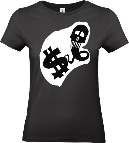 Money makes the world go 'round - Geld, Tod, Money, Death, Techbros - Standard T-Shirt (Women)