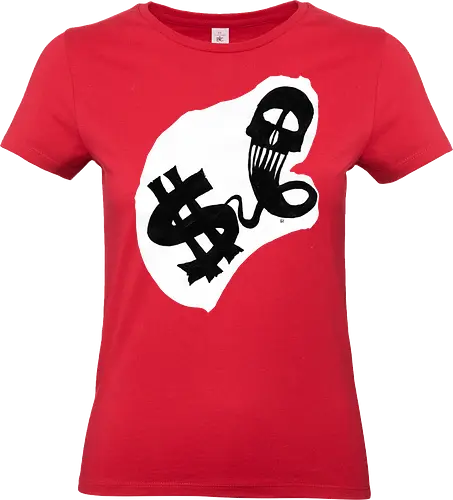 Money makes the world go 'round - Geld, Tod, Money, Death, Techbros - Standard T-Shirt (Women)