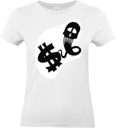 Money makes the world go 'round - Geld, Tod, Money, Death, Techbros - Standard T-Shirt (Women)