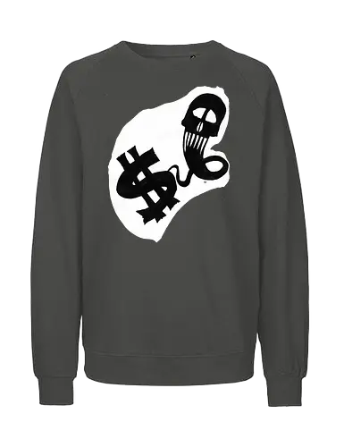 Money makes the world go 'round - Geld, Tod, Money, Death, Techbros - Fairtrade Sweatshirt
