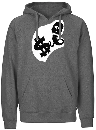 Money makes the world go 'round - Geld, Tod, Money, Death, Techbros - Fairtrade Hoodie