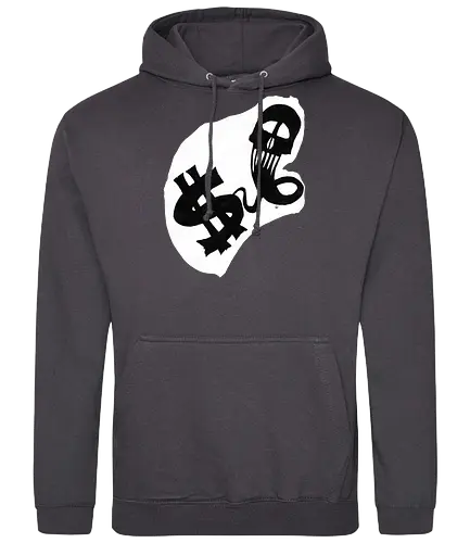 Money makes the world go 'round - Geld, Tod, Money, Death, Techbros - Standard Hoodie