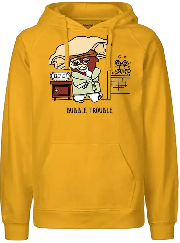 Bubble Trouble - Gremlins, Bath, Movie - Fairtrade Hoodie