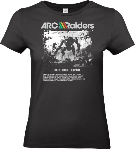 Arc Raiders, Arcade Game Player - arc raiders, arc raiders shirt, arc raiders merch, arc raiders game, gamer gift, gift for him, gaming gift, speranza, dont shoot, back to speranz, arc raiders t-shirts, friendly fire, scrappy - Standard T-Shirt (Women)