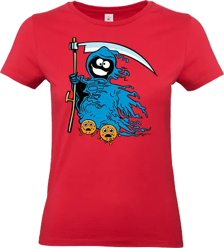 Cookie Reaper - Cookie Monster, Cookie, Reaper - Standard T-Shirt (Women)