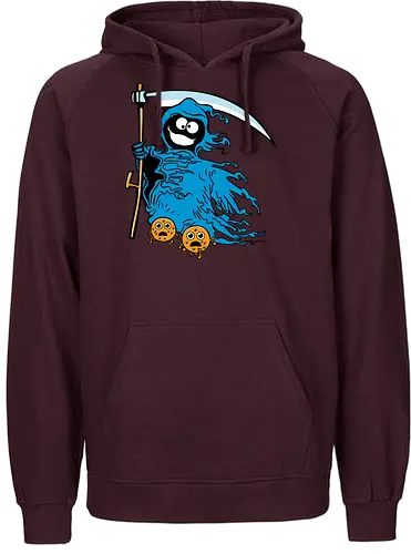 Cookie Reaper - Cookie Monster, Cookie, Reaper - Fairtrade Hoodie