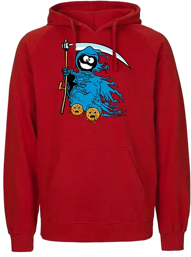 Cookie Reaper - Cookie Monster, Cookie, Reaper - Fairtrade Hoodie