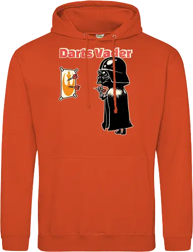Darts Vader - Space Opera, Villain, Darts - Standard Hoodie