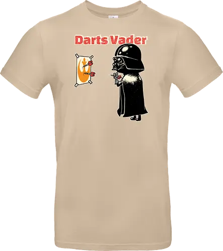 Darts Vader - Space Opera, Villain, Darts - Standard T-Shirt