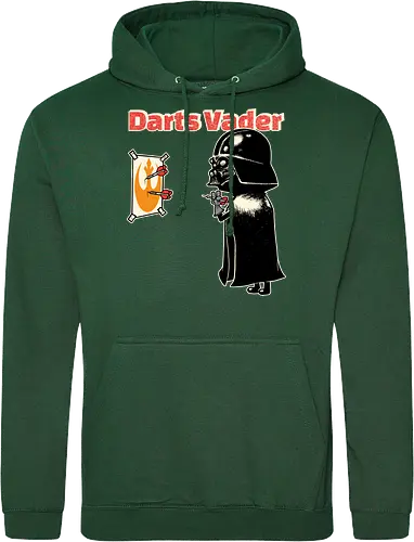 Darts Vader - Space Opera, Villain, Darts - Standard Hoodie