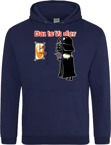 Darts Vader - Space Opera, Villain, Darts - Standard Hoodie