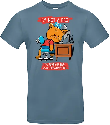 Expert - Cats, Office, Procrastinator - Standard T-Shirt