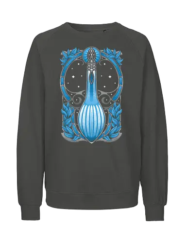 Elf Phial Light Star Potion - Art Nouveau, Elfs, Elf, Phial, Light, Potions, Potion, Star, Medieval, Fantasy, Adventure, Books, Book, Bookworm, Magic, Magical, Movies, Movie - Fairtrade Sweatshirt