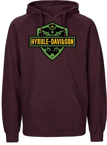 Fantasy Elf Bike Logo - Fantasy, Elf, Logo, Bike, Retro Vintage, Vintage, Retro, Video Games, Video Game, Adventure - Fairtrade Hoodie