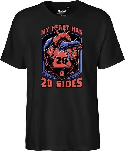 RPG d20 Dice Heart