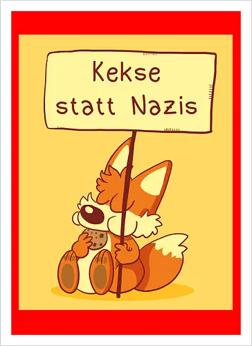 Kekse statt Nazis (mit Background)