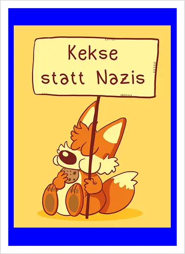 Kekse statt Nazis (mit Background)