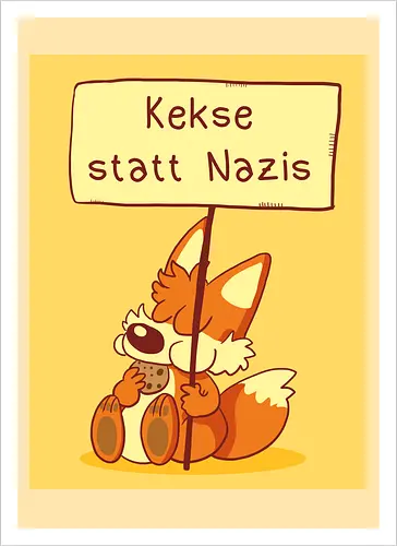 Kekse statt Nazis (mit Background)