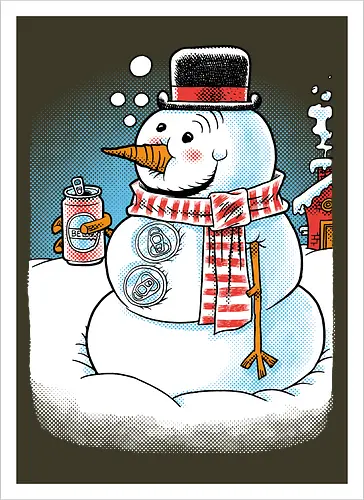 Cold Beer and Cool Buttons